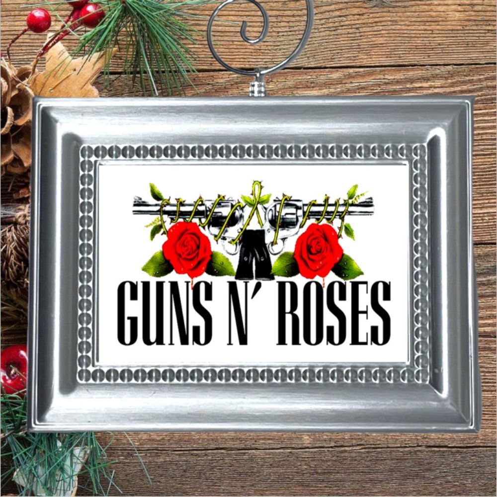Guns N' Roses Rock Band Christmas Tree Ornament‎
